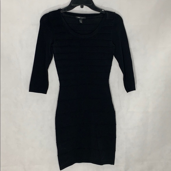 MNG Basics Dresses & Skirts - Black MNG basics stretchy dress size xs